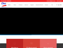 Tablet Screenshot of doctech.com